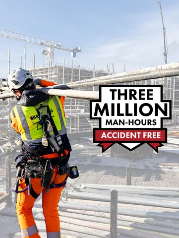 Brogan Group have achieved 3 million consecutive man-hours without a reportable injury